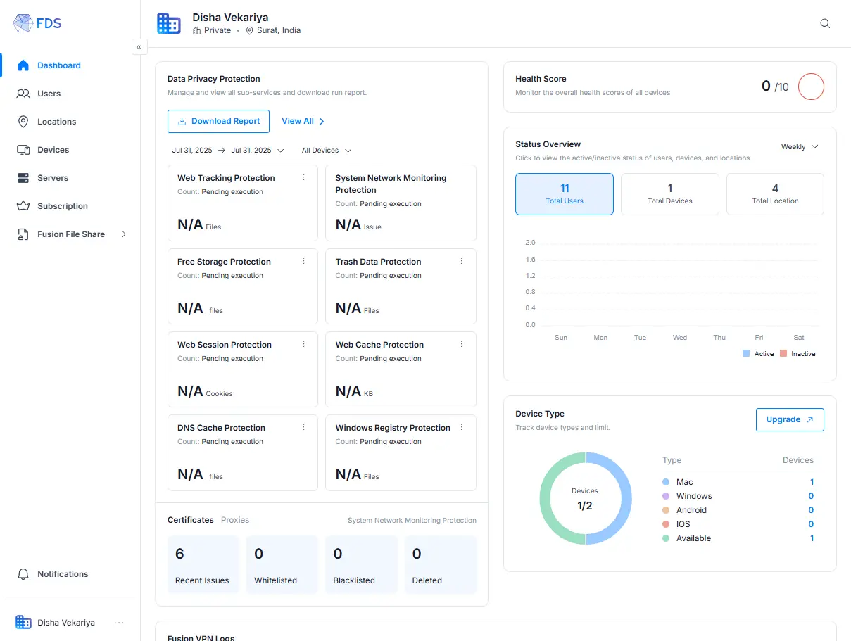 FDS - Fusion Data Secure