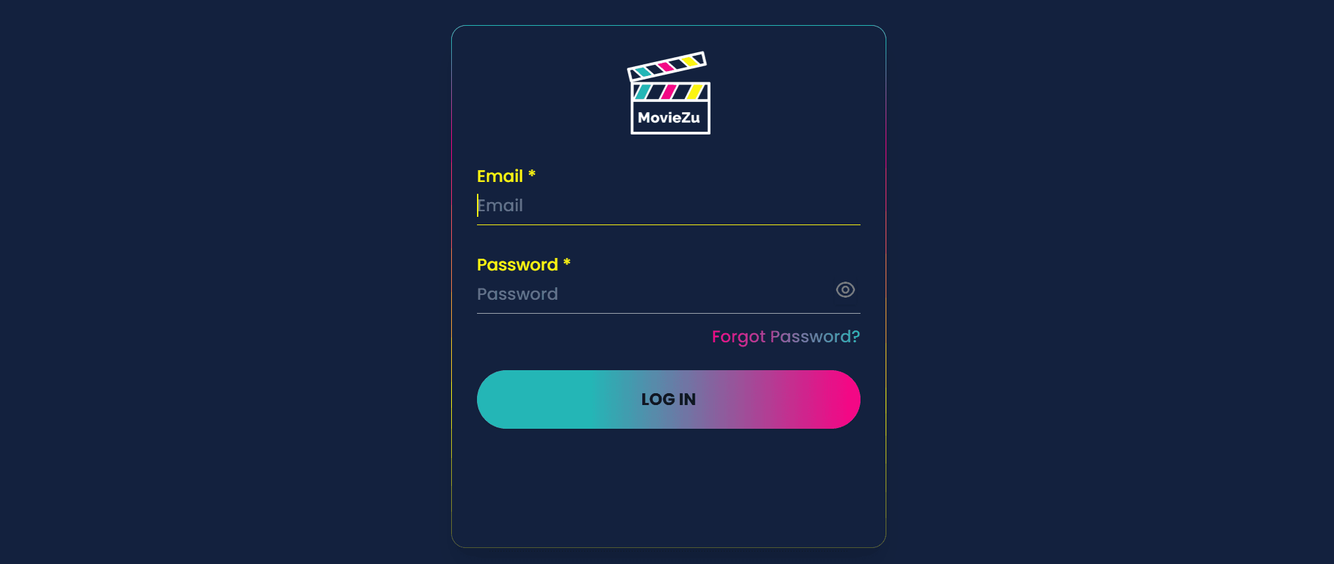 MovieZu Admin